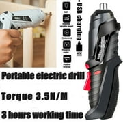 Big Savings! 3.6V Multifunctional Mini Rechargeable Screwdriver Belt Tool, Portable Compact Electric Screwdriver for Home, Car, and DIY Projects Deals of The Day Clearance!